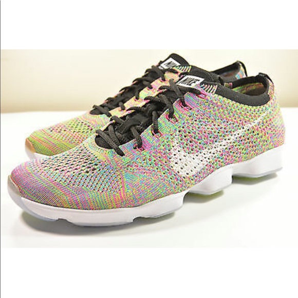 Nike womens flyknit zoom agility tennis shoes - Picture 8 of 8